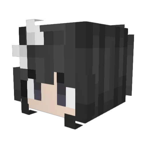 caonm666 Minecraft avatar head, 3D render