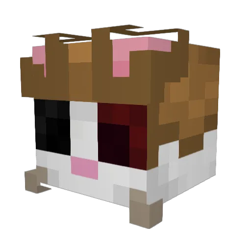 capcraft162 Minecraft avatar head, 3D render