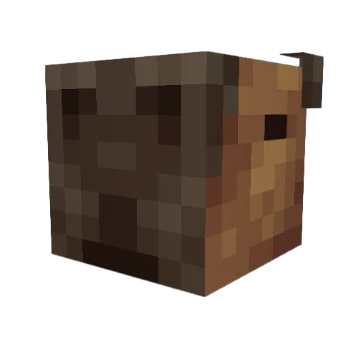 capito144 Minecraft avatar head, 3D render