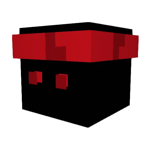 capper911 Minecraft avatar head, 3D render