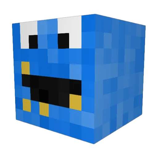 cappiee_ Minecraft avatar head, 3D render