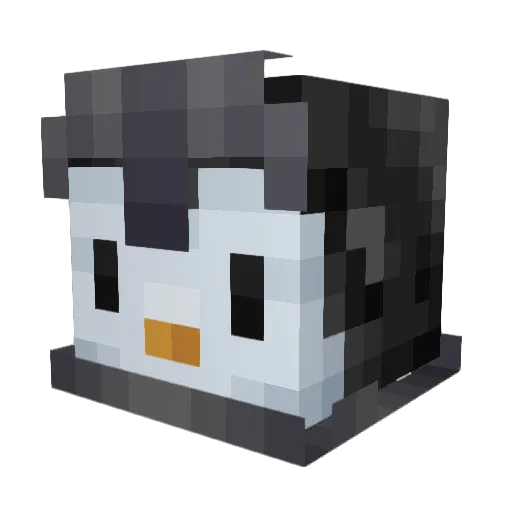 capresunson Minecraft avatar head, 3D render