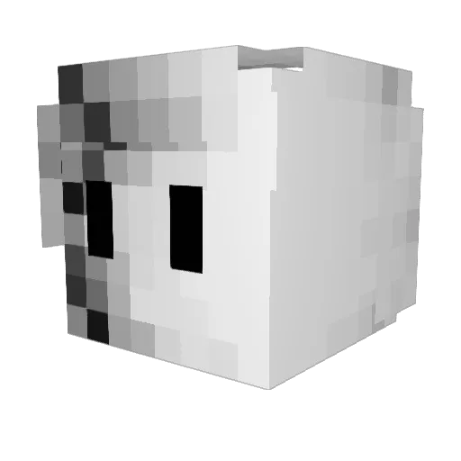 capri765 Minecraft avatar head, 3D render