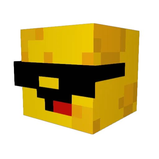caprisoons Minecraft avatar head, 3D render