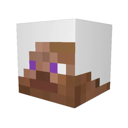 captain35 Minecraft avatar head, 3D render