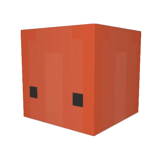 captain_smonch Minecraft avatar head, 3D render