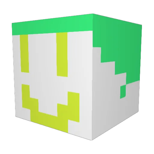 captainbirb1 Minecraft avatar head, 3D render