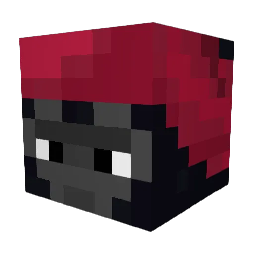 captaingorilla69 Minecraft avatar head, 3D render