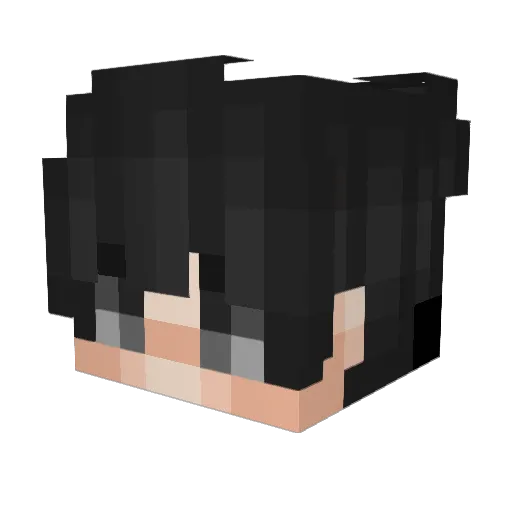 captainironsides Minecraft avatar head, 3D render