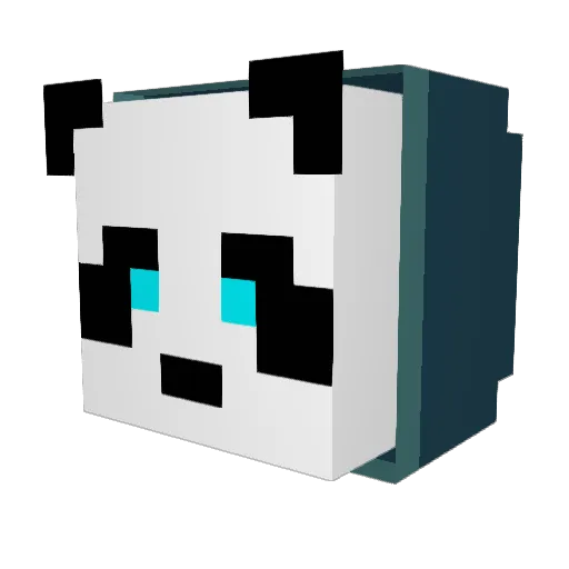 captainnickolai Minecraft avatar head, 3D render