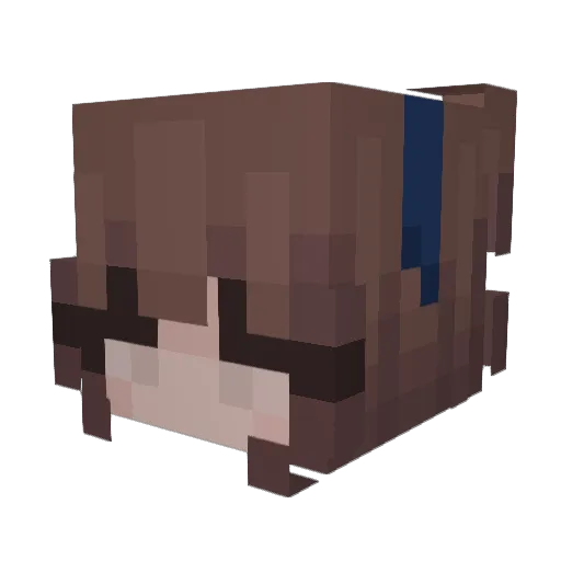 captainobviou6 Minecraft avatar head, 3D render