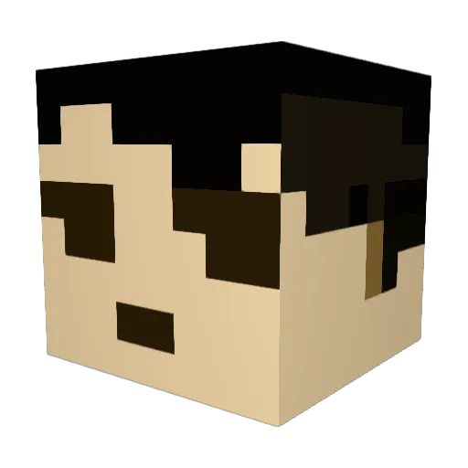 captainredzed Minecraft avatar head, 3D render