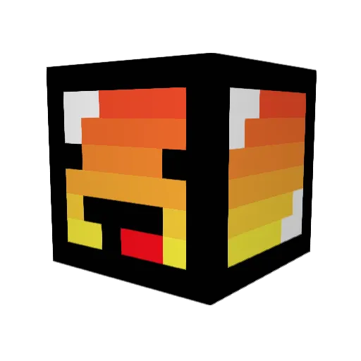 captainrex5580 Minecraft avatar head, 3D render