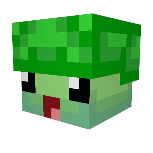 captainspace152 Minecraft avatar head, 3D render