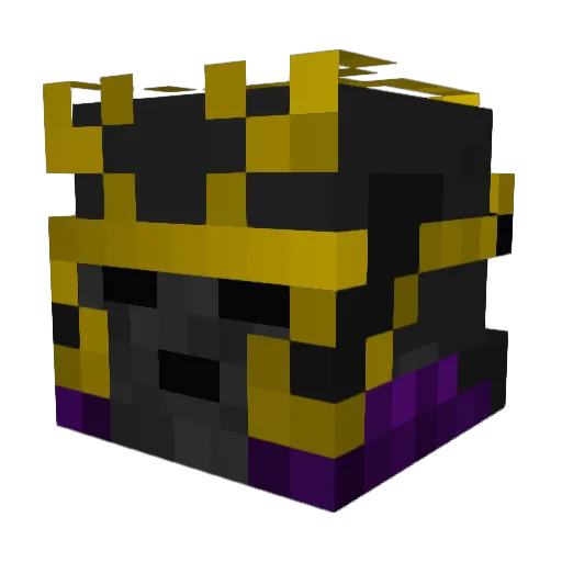 captainvodka123 Minecraft avatar head, 3D render