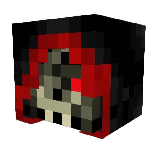 captianbrainless Minecraft avatar head, 3D render