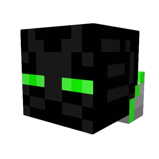 captianbutterfat Minecraft avatar head, 3D render