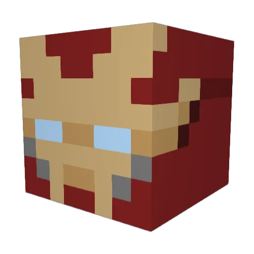 capy_jr Minecraft avatar head, 3D render