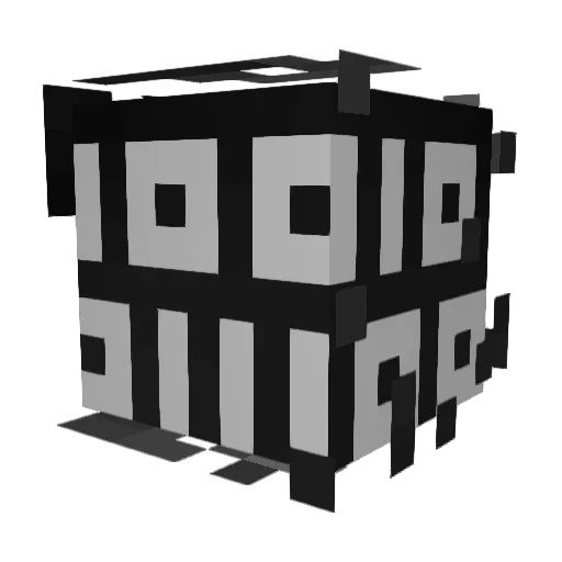 capyballa Minecraft avatar head, 3D render