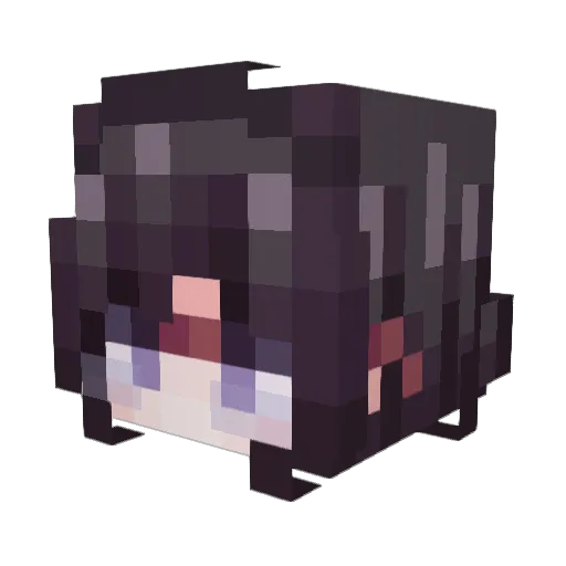 car_roach Minecraft avatar head, 3D render