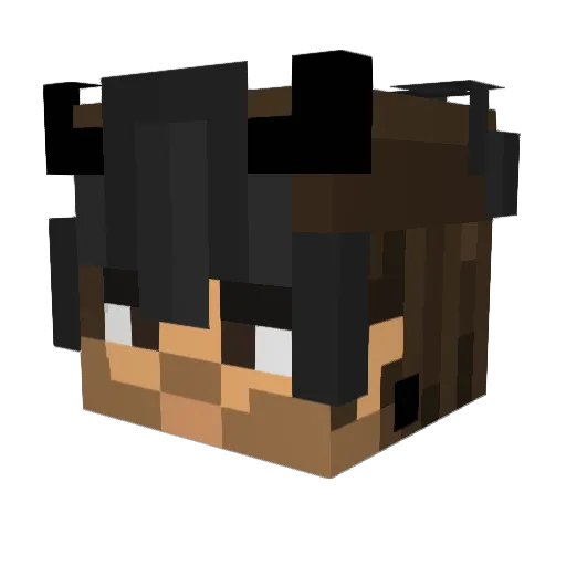 carambar1998 Minecraft avatar head, 3D render