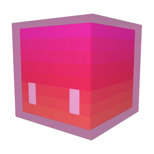cararosej Minecraft avatar head, 3D render