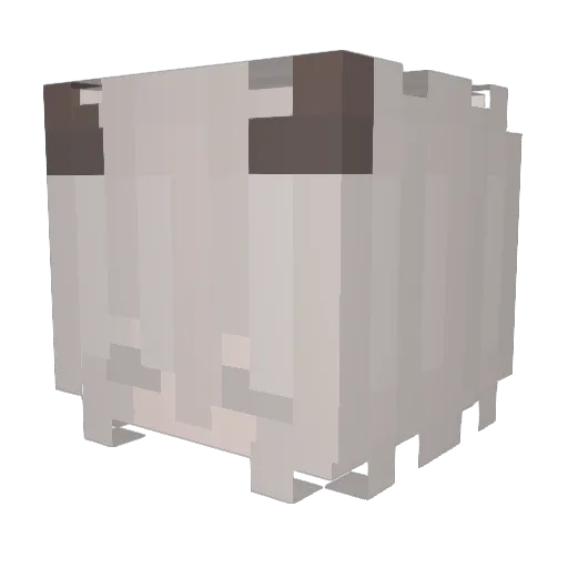cararoses Minecraft avatar head, 3D render