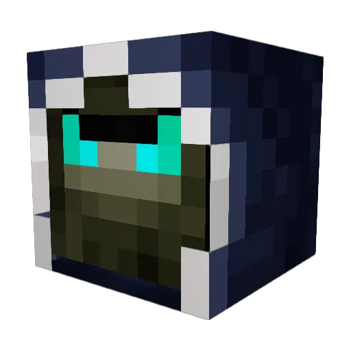 carcher5432 Minecraft avatar head, 3D render