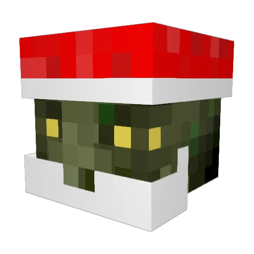 cardant114 Minecraft avatar head, 3D render