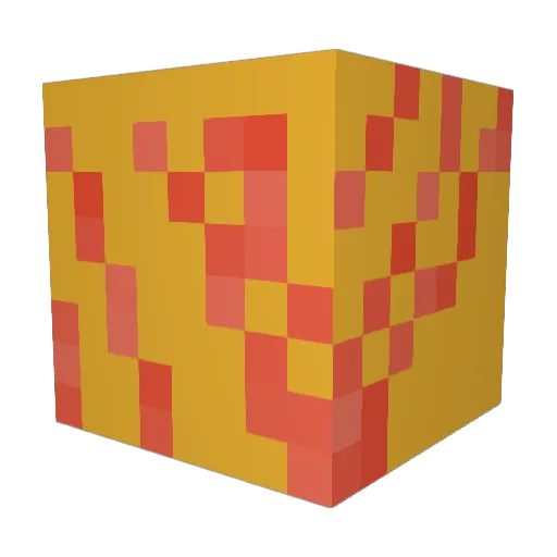 cardboardlayers Minecraft avatar head, 3D render