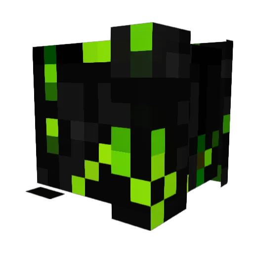 cardmarius Minecraft avatar head, 3D render
