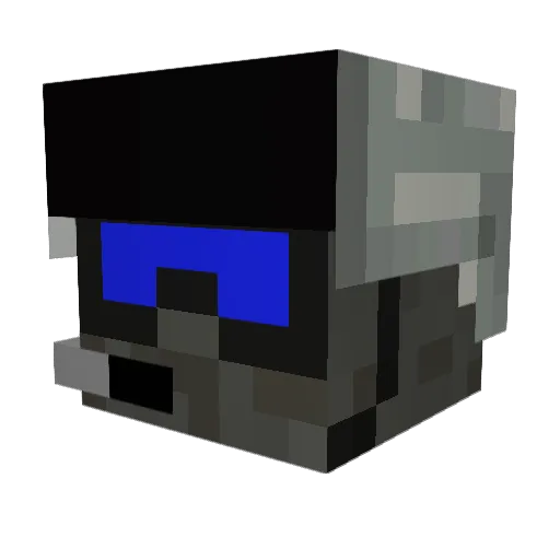 cardsfan_41 Minecraft avatar head, 3D render