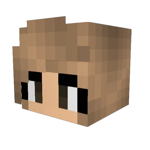 careohlyn Minecraft avatar head, 3D render