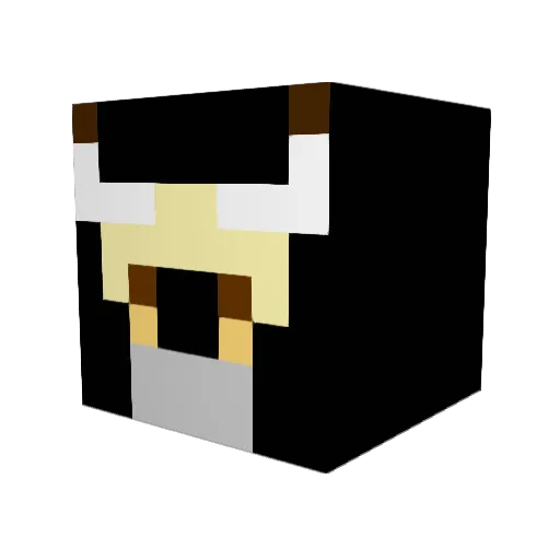 carflo03 Minecraft avatar head, 3D render