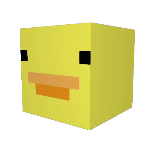 carkile Minecraft avatar head, 3D render