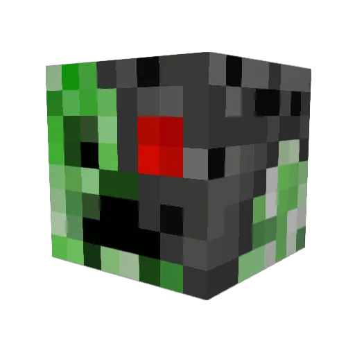 carkyle Minecraft avatar head, 3D render