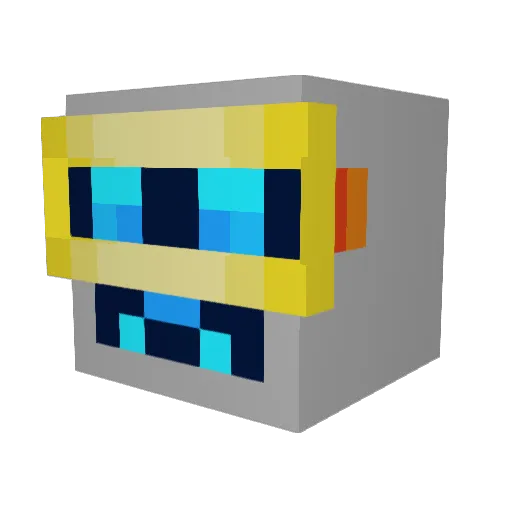 carlalala5 Minecraft avatar head, 3D render