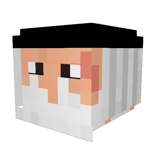carlodaleo Minecraft avatar head, 3D render