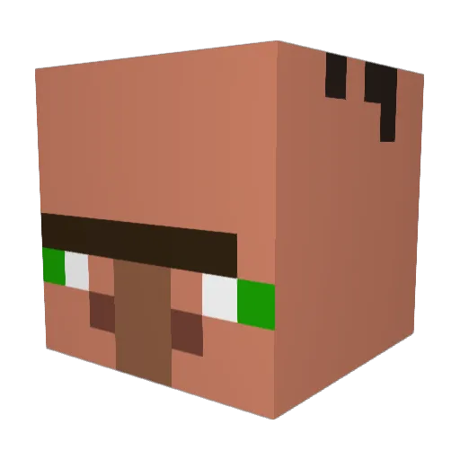 carlopro8888 Minecraft avatar head, 3D render