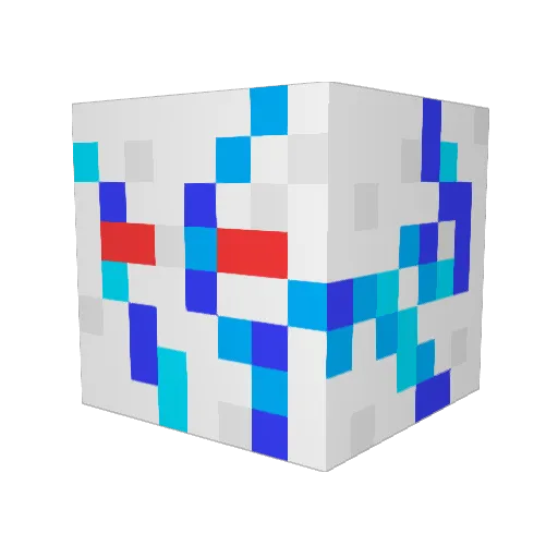 carlos2002 Minecraft avatar head, 3D render