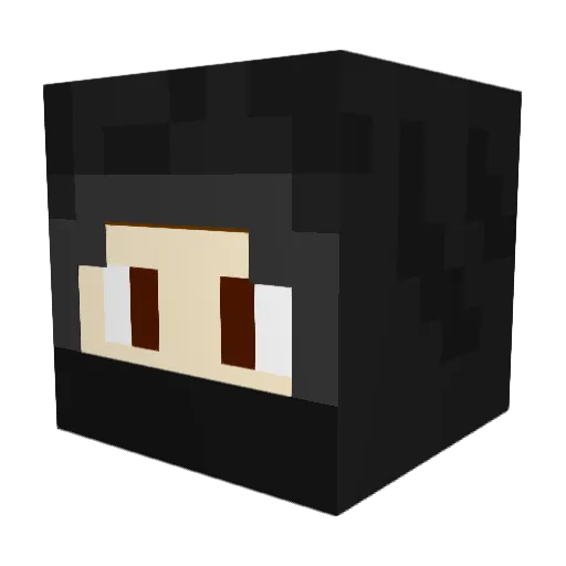 carlos6626 Minecraft avatar head, 3D render