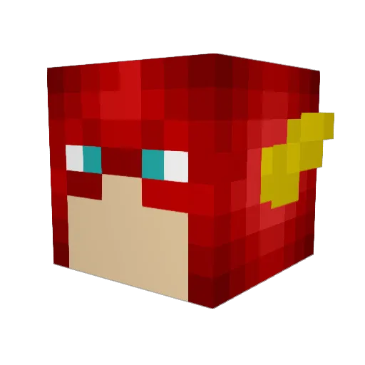 carlossainz13 Minecraft avatar head, 3D render