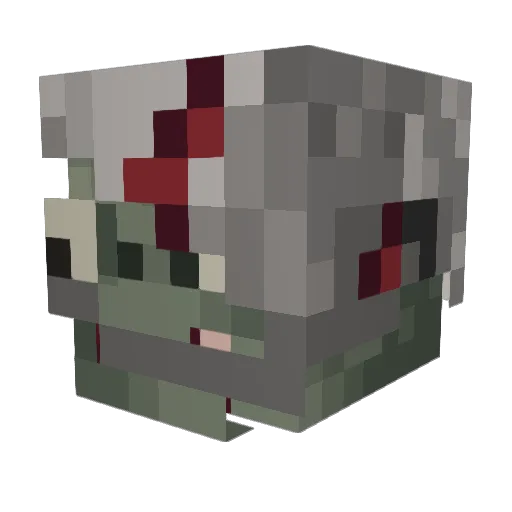 carloxdt25 Minecraft avatar head, 3D render
