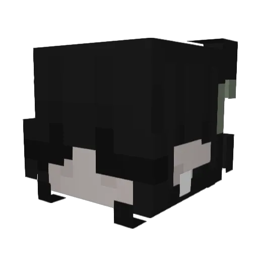 carm4n Minecraft avatar head, 3D render