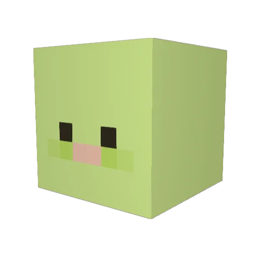 carmel0320 Minecraft avatar head, 3D render