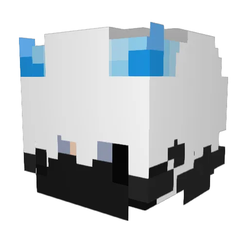 carmel2024 Minecraft avatar head, 3D render