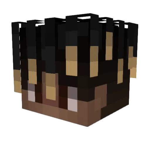 carmel_drop64 Minecraft avatar head, 3D render