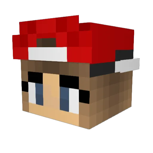 carmen2502 Minecraft avatar head, 3D render