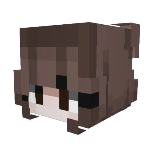 carmen3794 Minecraft avatar head, 3D render