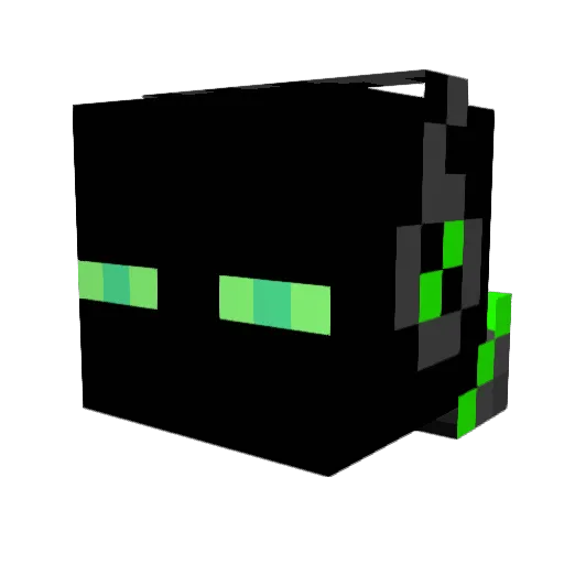 carndog1996 Minecraft avatar head, 3D render